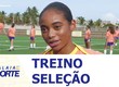Meninas da Seleção Brasileira de Futebol SUB-17 fazem últimos treinos em Sergipe