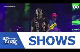 Quinta noite de shows no marco zero contou com vários artistas