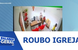 Vídeo roubo Paróquia São Pio X