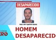 Família faz apelo para encontrar homem que sofre de esquizofrenia