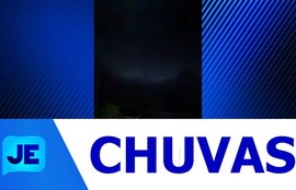 A sexta-feira (20) foi marcada por muitas chuvas e alguns fenômenos raros no interior