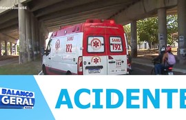 Acidente grave aconteceu na avenida Tancredo Neves, em Aracaju