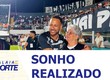 Santista e fã do craque do Peixe Dona Maria realiza sonho de conhecer Neymar