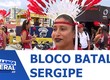 Bloco percorre ruas de Aracaju celebrando cultura afro-brasileira