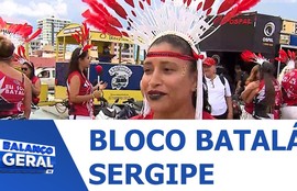 Bloco percorre ruas de Aracaju celebrando cultura afro-brasileira