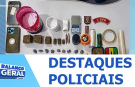 Confira os destaques policiais nesta quarta-feira (25)b