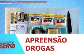 Suspeito foge e deixa drogas e materiais de tráfico em São Cristóvão