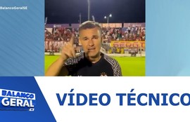 Técnico do Sergipe convida torcida para acompanhar jogo de volta contra o América de Propriá