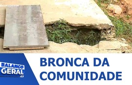 Moradores do Bairro Piabeta em Socorro denunciam obra de calçamento sem rede de esgoto