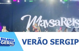 O sábado foi de muita música no Verão Sergipe
