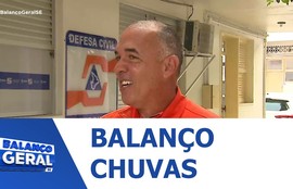 Acumulado de chuvas durante o fim de semana contabilizou 119 milímetros