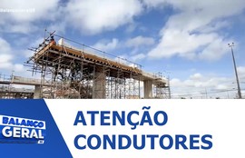 Nova etapa das obras do Complexo Viário altera trânsito na Av. Paulo Barreto de Menezes