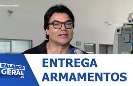 Prefeitura de Aracaju realiza entrega de novos armamentos à Polícia Municipal