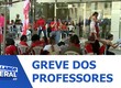 Greve de professores da Rede Estadual tem início nesta segunda-feira (09)