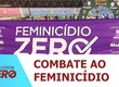 Jogadores participam da campanha de enfrentamento à violência contra a mulher