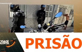 Foragido da justiça por tráfico de drogas é preso na Zona Norte de Aracaju