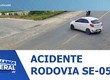Condutor atinge motociclista na Rodovia dos Náufragos em Aracaju