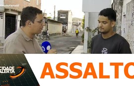 Homem é assaltado quando estava chegando em casa no bairro São José