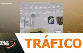 Suspeito é preso por tráfico de drogas o bairro Olaria