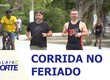 A população aproveitou o feriado de aniversário de Aracaju para movimentar o corpo