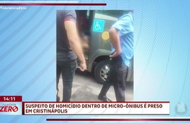 Suspeito de homicídio dentro de micro ônibus é preso em Cristinápolis