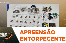 Drogas são apreendidas e suspeito foge da polícia na Zona Norte de Aracaju