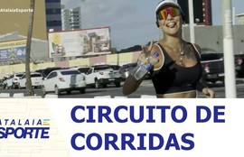 Ação especial foi realizada no fim de semana para divulgar a prova da TV Atalaia