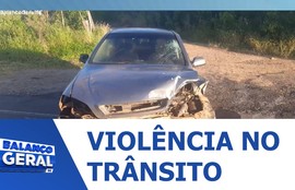 Graves acidentes são registrados no fim de semana na capital e no interior do estado