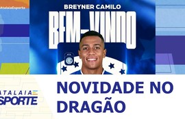 Confiança confirmou o retorno do atacante Breyner Camilo para a temporada