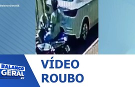 Motocicleta é roubada em frente a um hotel no Bairro Jardins