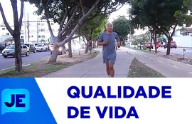 Idoso mostra que nunca é tarde para mudar a rotina e buscar maior qualidade de vida com esporte