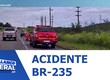 Colisão entre quatro motocicletas na BR-235 mobiliza Corpo de Bombeiros