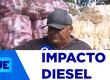 Preço alto do óleo diesel provoca o aumento do preço dos alimentos