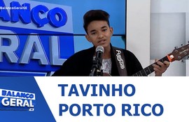 Cantor Tavinho Porto Rico de apenas 14 anos