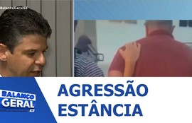 Homem flagrado agredindo mulher em via pública em Estância é preso