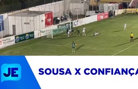 Confiança estreou fora de casa e levou goleada do Sousa da Paraíba