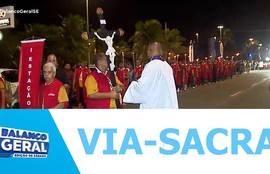 Arquidiocese de Aracaju promove via-sacra na Orla de Atalaia