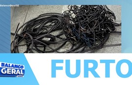 Polícia Militar prende dois suspeitos de furtar fiação elétrica no bairro Siqueira Campos