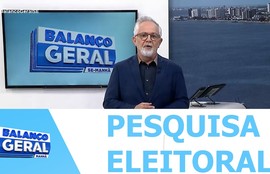 A TV Atalaia divulga a pesquisa sobre preferência eleitoral para o Governo do Estado e o Senado Federal