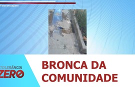 Moradora pede solução para esgoto estourado em vila