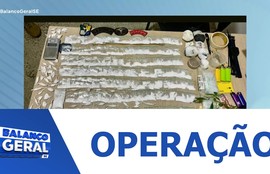 Operação conjunta resulta na apreensão de entorpecentes e condução de suspeito por tráfico