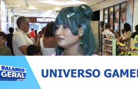 Evento reúne aficionados do universo gamer e cultura pop no final de semana