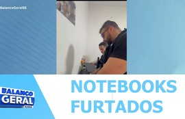 Polícia Civil recupera notebooks furtados em loja do centro de Aracaju