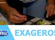 Exageros na alimentação podem resultar em desconfortos como inchaço e sensação de peso