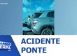 Engavetamento envolvendo três veículos deixa trânsito lento na ponte Aracaju/Barra