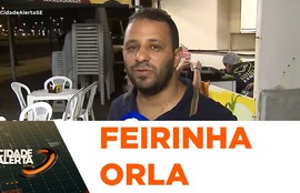 Comerciantes da feirinha de comidas típicas da orla da Atalaia denunciam insegurança