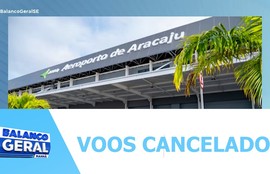 Voos para Aracaju foram cancelados nesta quinta-feira devido a falha em controle aéreo