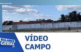 Vídeo mostra campo de futebol limpo em Poço Redondo