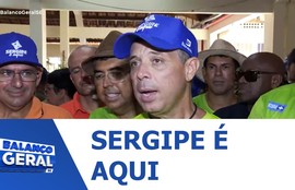 Itabaiana está sendo palco de mais uma edição do Programa 'Sergipe é Aqui'