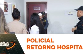Acusado sai de presídio e está no hospital para tratar do ferimento por arma de fogo